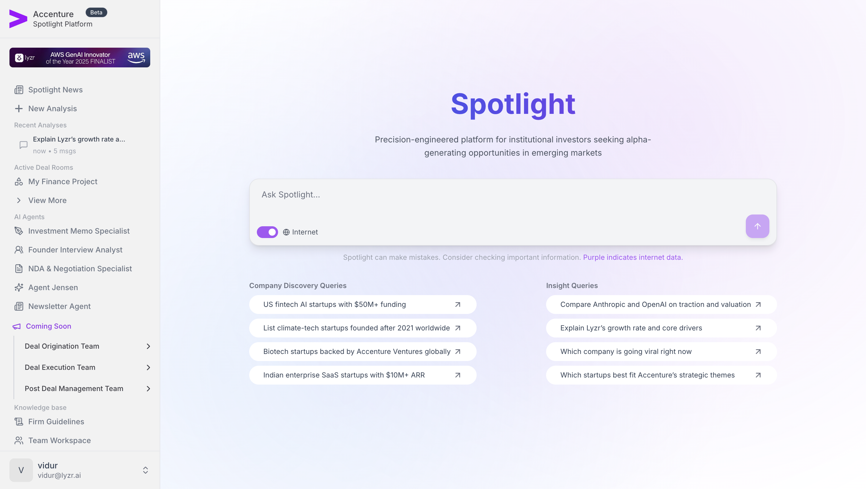 Spotlight Platform